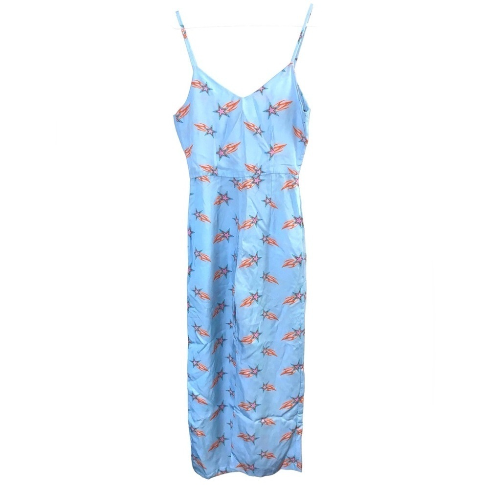 HAYLEY ELSAESSER - Shooting Star Cupro Jumpsuit - Picture 3 of 11